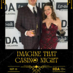 Roaming booth candid photos from Red Berry Estate Casino Night event