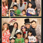 Guests enjoying photo booth at Texas Chiller Systems corporate event