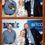 Conference attendees posing for photos at the IRMI Conference in San Antonio.