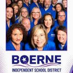 Custom photo booth for the Boerne Education Foundation.