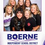 Peek A Booth photo booth at a Boerne Education Foundation event.