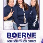 Photo booth experience for the Boerne Education Foundation event.
