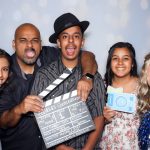 Personalized Quinceañera photo booth prints from Natalia's celebration.