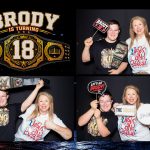 Brody’s 18th birthday photo booth in Boerne, Texas.