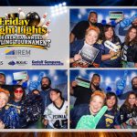 IREM San Antonio event photo booth at Lucky Strike.