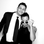 Wedding guests capturing fun memories at Gardens of Cranesbury View in New Braunfels.