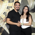 Corporate casino night photo booth at Hyatt Regency Hill Country Resort.