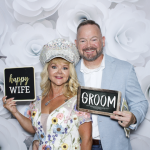 Surprise wedding photo booth experience at The Ivy.